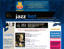 Tablet Screenshot of jazzhot.net